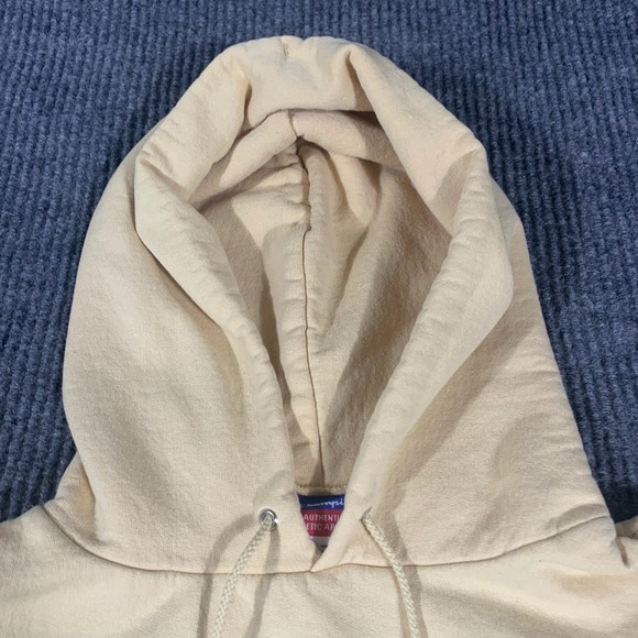 Purdue Boilermakers Hoodie Mens Medium Beige Sweatshirt Embroidered Basketball - Picture 3 of 12